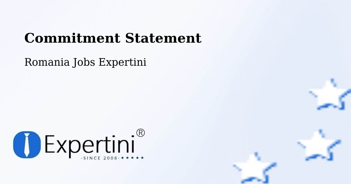 Corporate Commitment – Bordeşti - Romania Jobs Expertini
